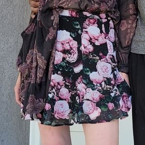 Floral skirt